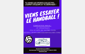 Viens essayer le handball ! 