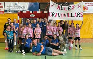 Belle fin de saison pour les filles U11 en poule haute